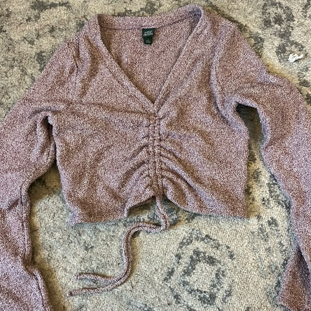 Wild Fable Cropped Pullover Sweater